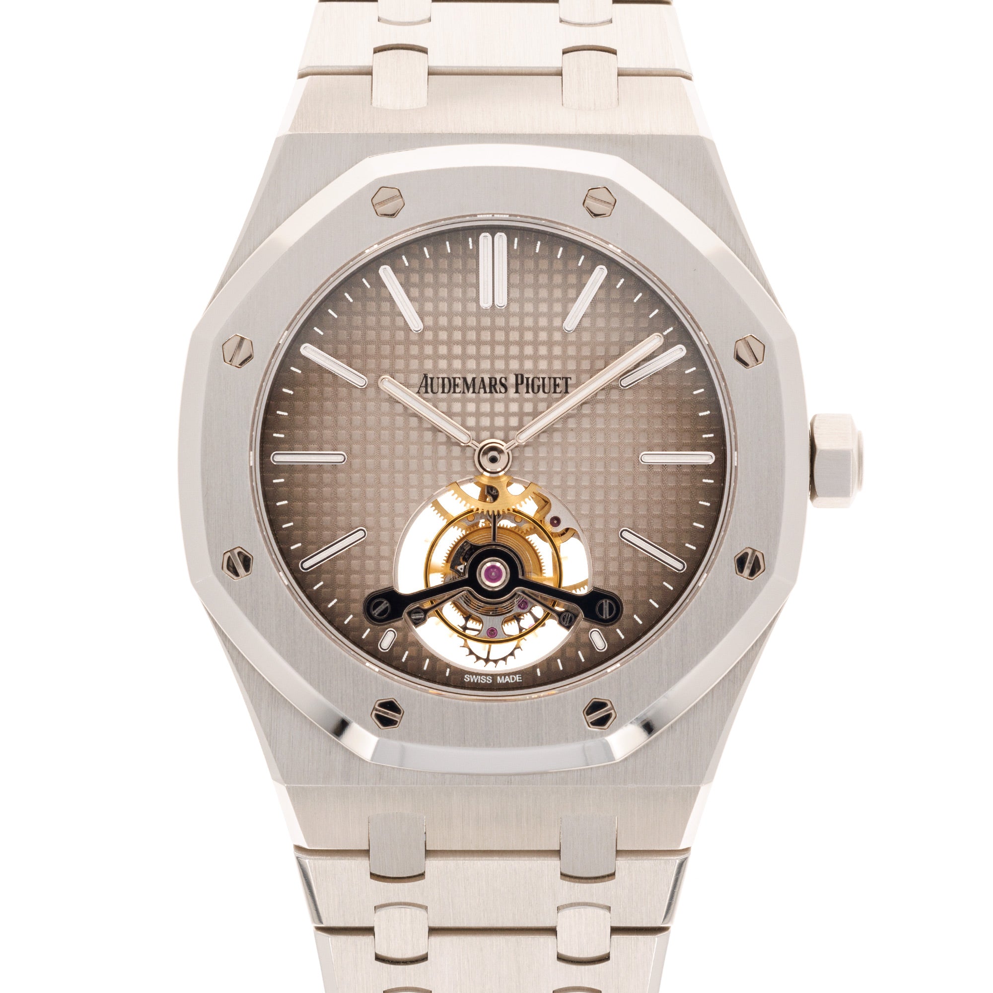 Audemars Piguet - Audemars Piguet Platinum Royal Oak Tourbillon Watch Ref. 26510 - The Keystone Watches