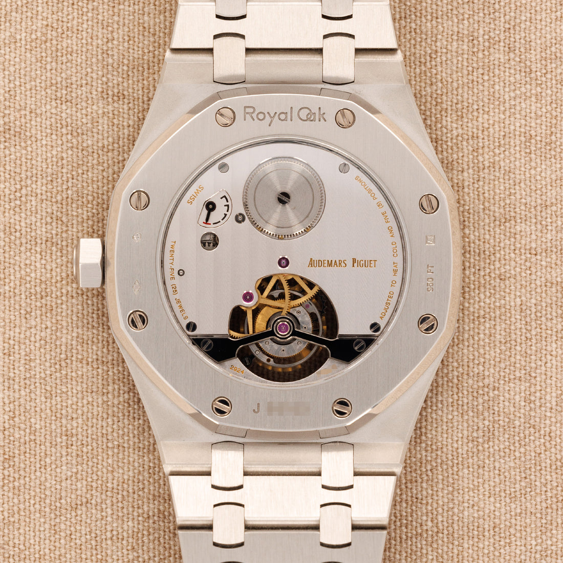 Audemars Piguet Platinum Royal Oak Tourbillon Watch Ref. 26510