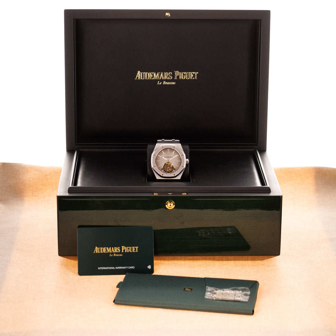 Audemars Piguet Platinum Royal Oak Tourbillon Watch Ref. 26510