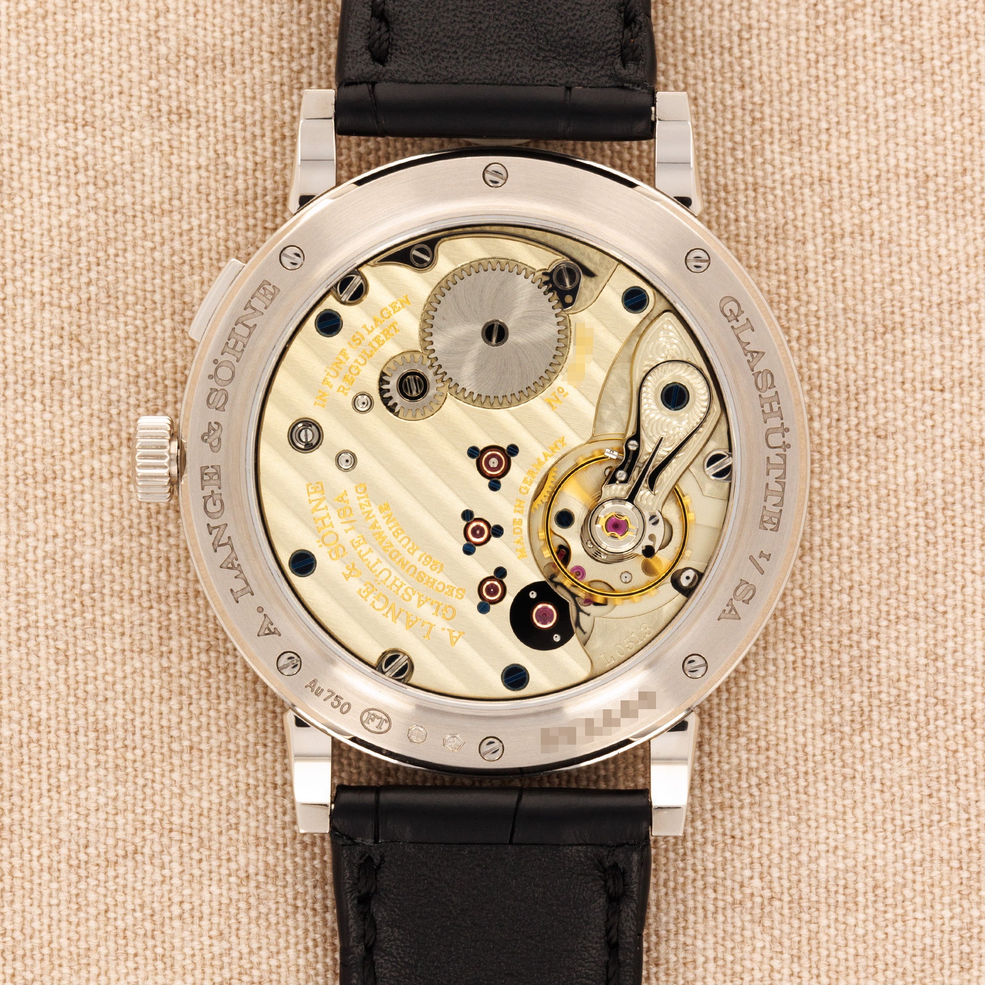 A. Lange &amp; Sohne White Gold 1815 Annual Calendar Watch Ref. 238.026