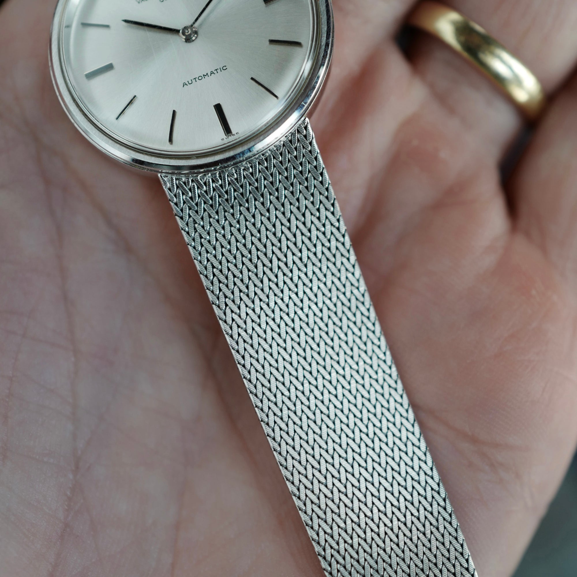 Vacheron Constantin White Gold Automatic Watch (NEW ARRIVAL)