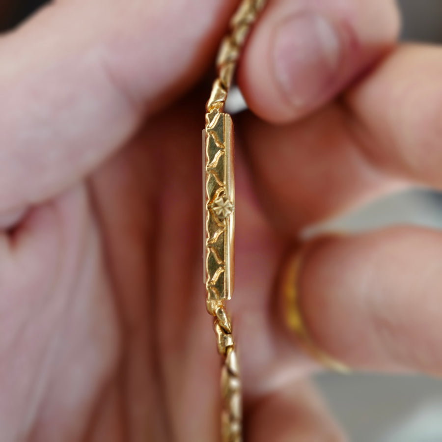 Vacheron Constantin Yellow Gold Mechanical Bracelet Watch (NEW ARRIVAL)