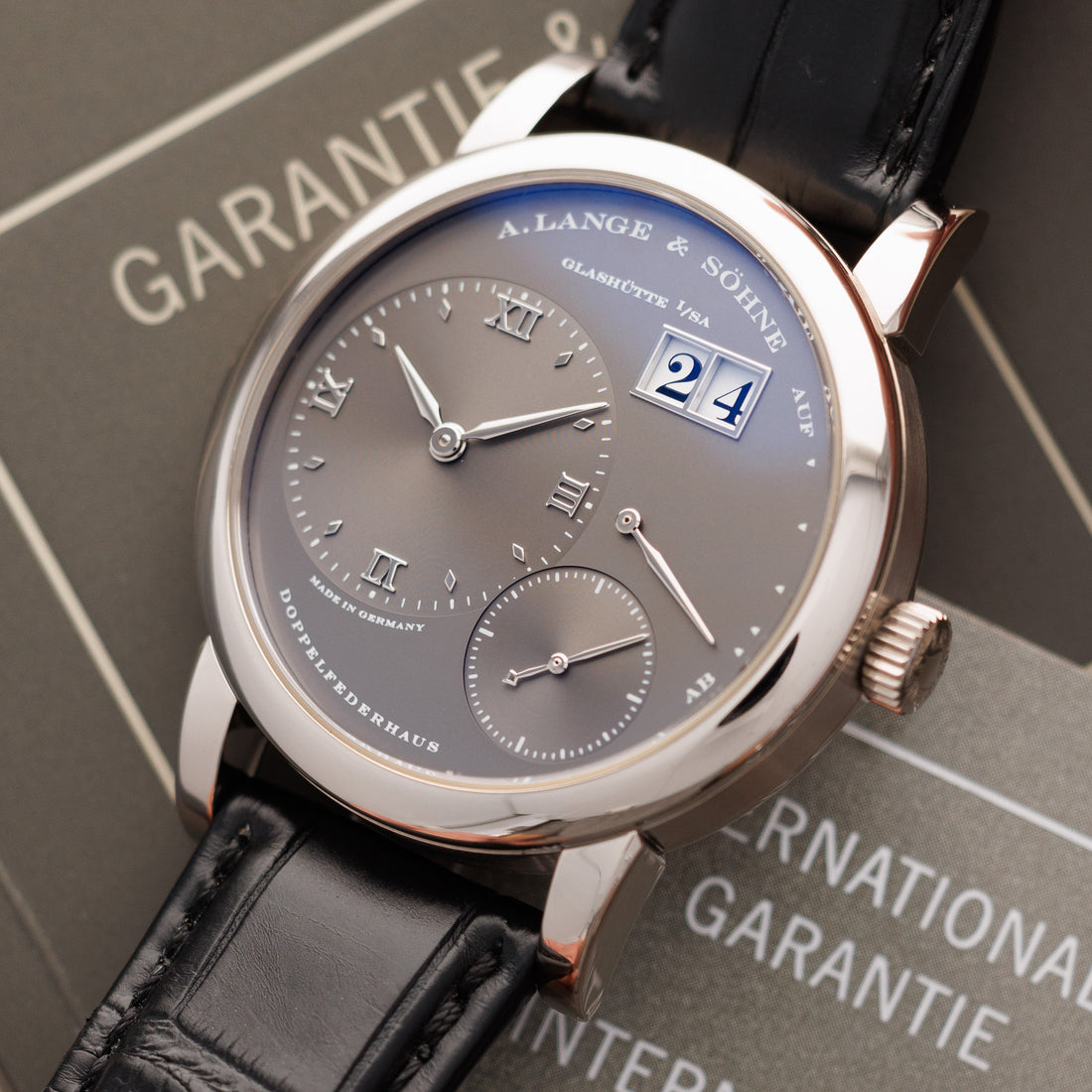 A. Lange & Sohne White Gold Lange 1 Ref. 101.030