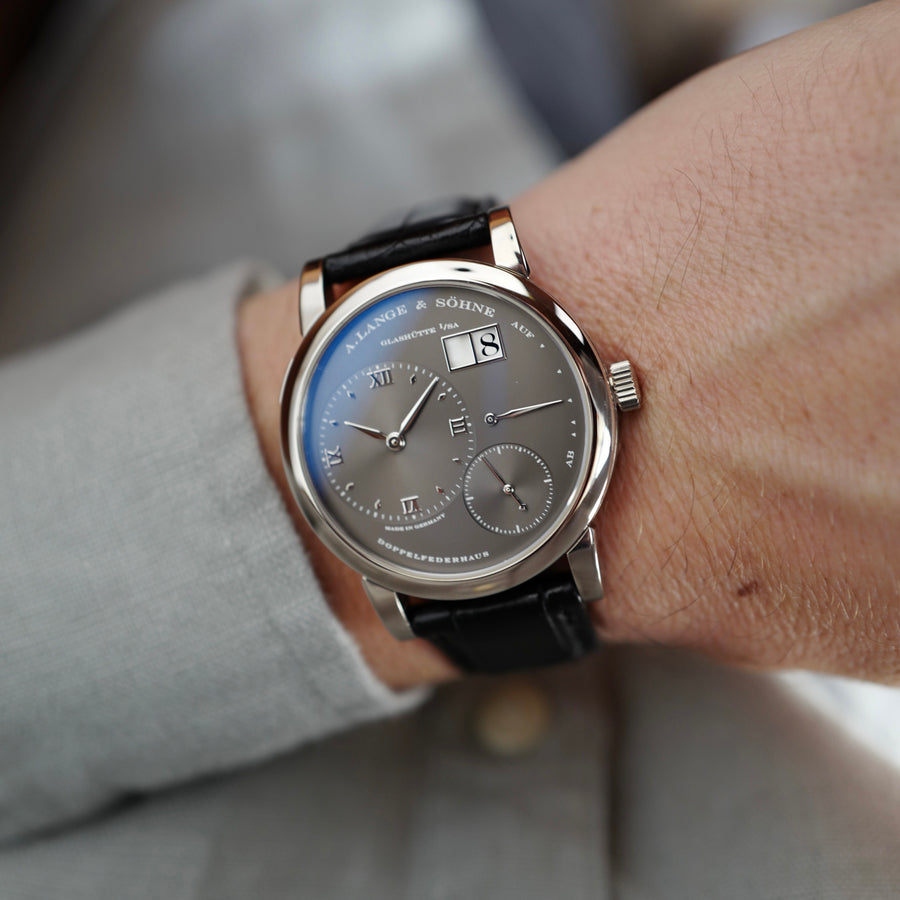 A. Lange & Sohne White Gold Lange 1 Ref. 101.030