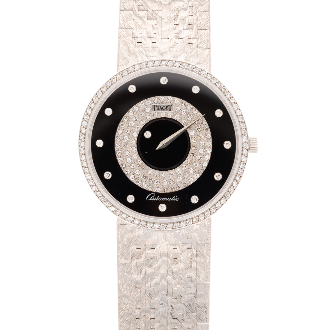 Piaget Onyx Diamond Watch