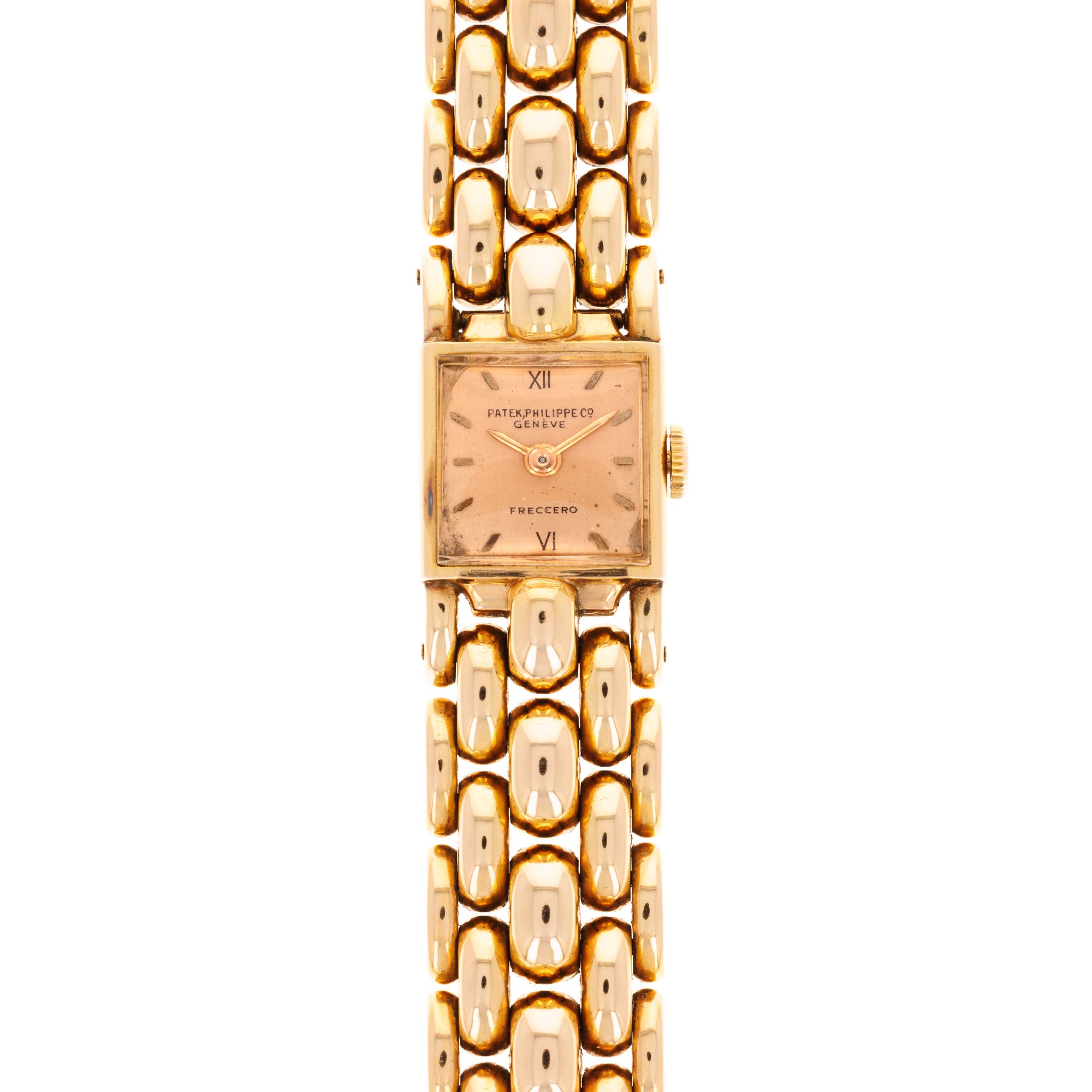 Patek Philippe - Patek Philippe Rose Gold Bracelet Watch Retailed by Freccero (NEW ARRIVAL) - The Keystone Watches