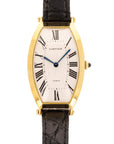 Cartier Yellow Gold Tonneau Watch