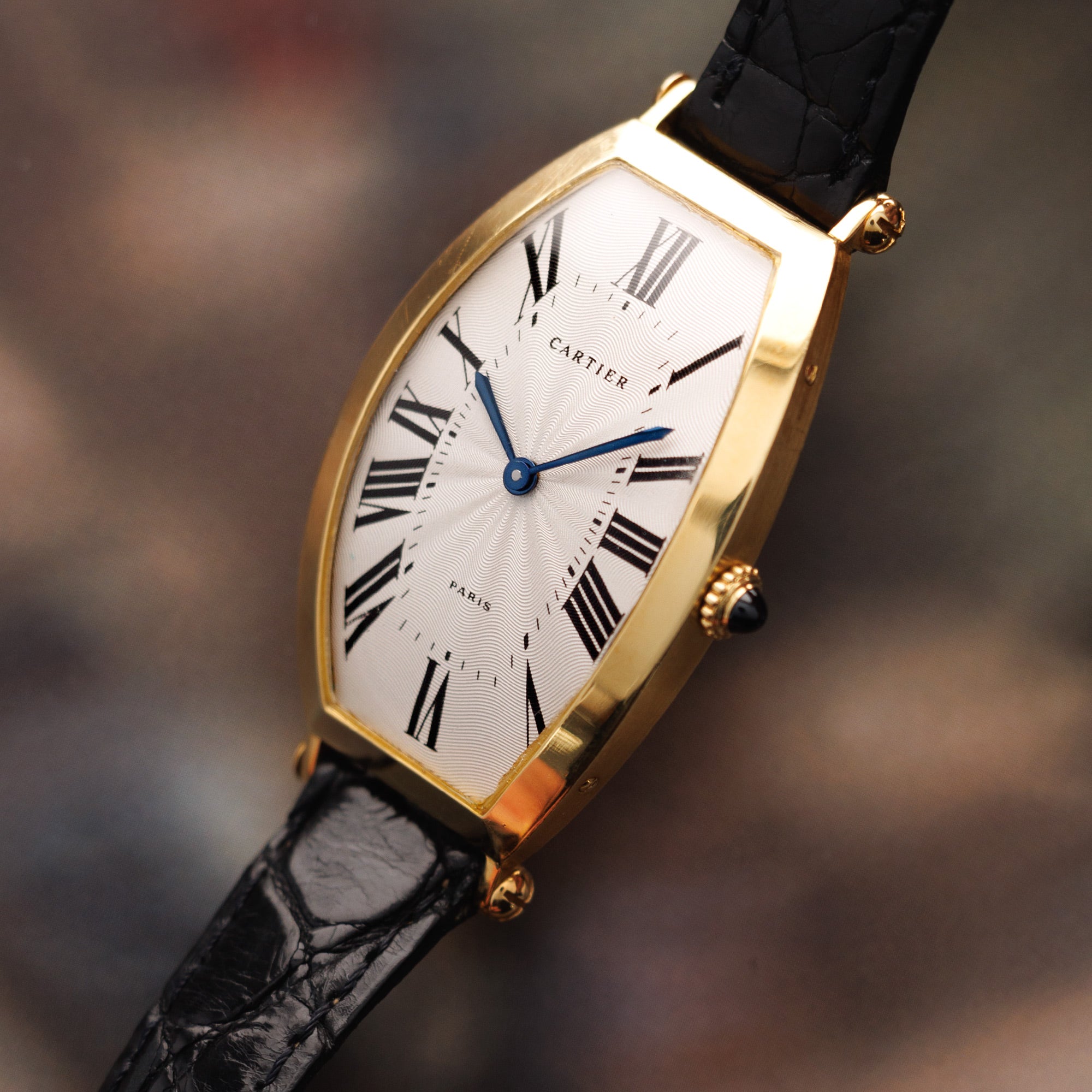 Cartier - Cartier Yellow Gold Tonneau Watch - The Keystone Watches