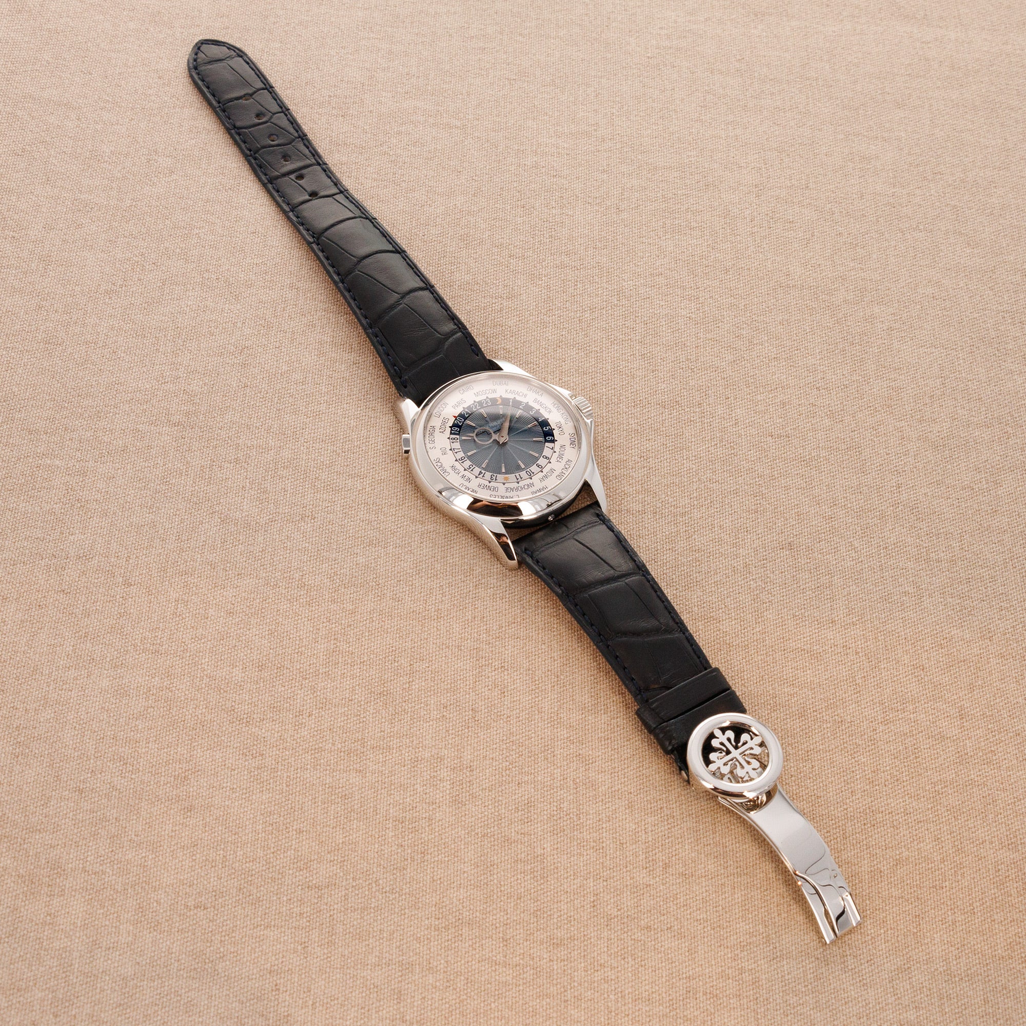 Patek Philippe - Patek Philippe Platinum World Time Watch Ref. 5130 - The Keystone Watches