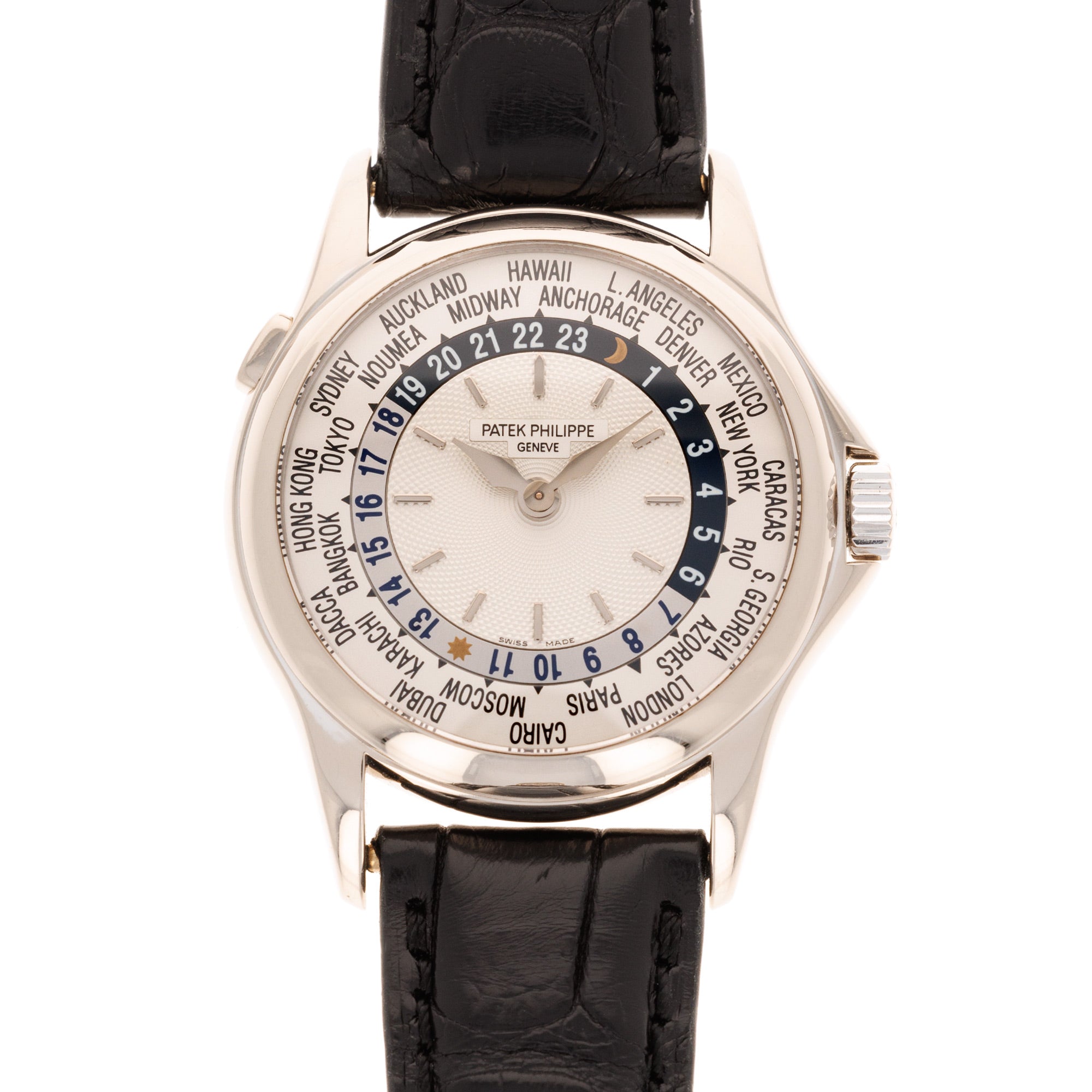 Patek Philippe - Patek Philippe White Gold World Time Watch Ref. 5110G - The Keystone Watches