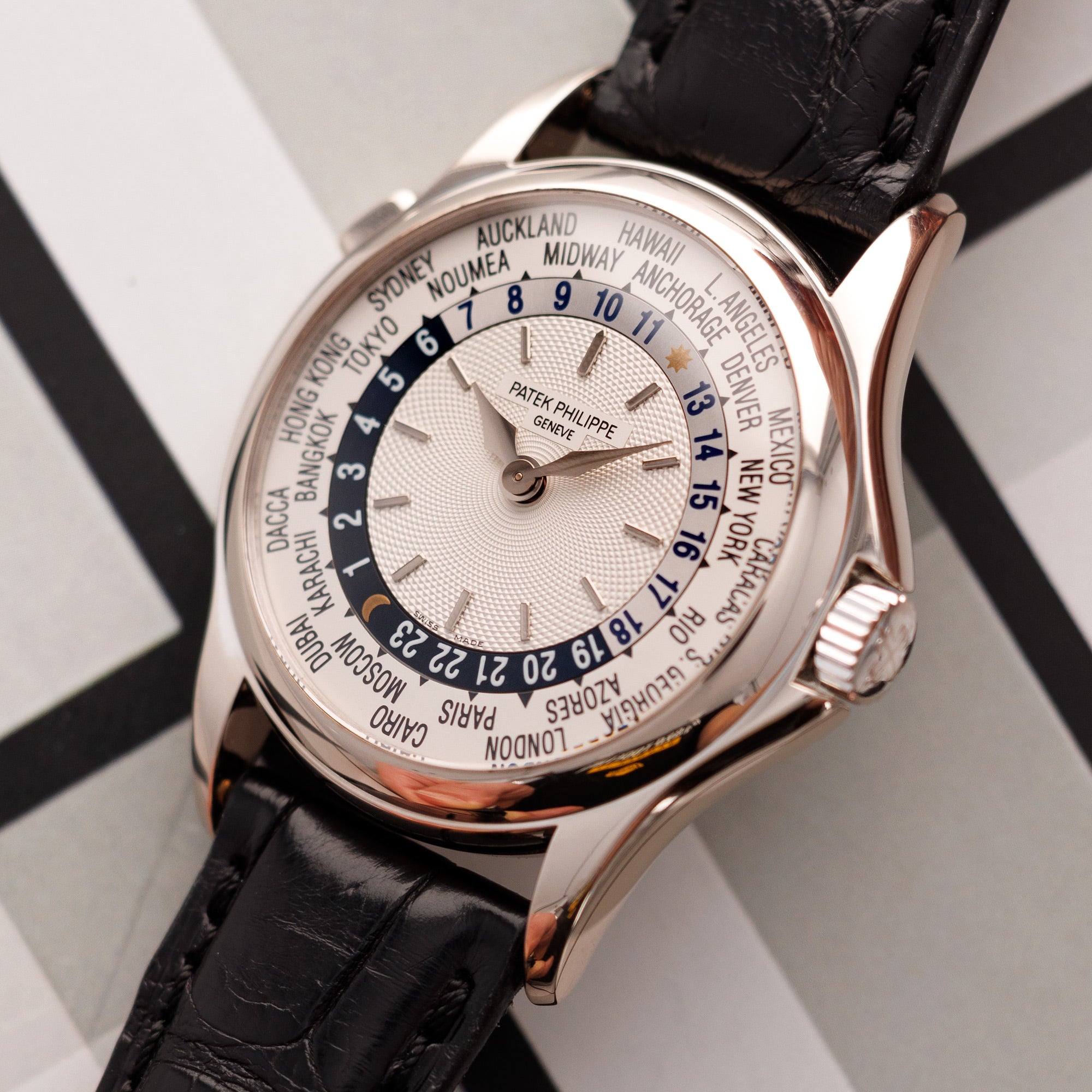Patek Philippe - Patek Philippe White Gold World Time Watch Ref. 5110G - The Keystone Watches