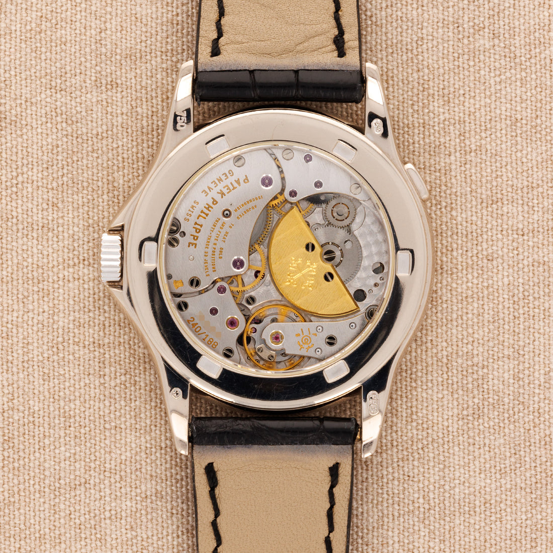 Patek Philippe White Gold World Time Watch Ref. 5110G