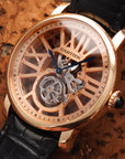 Cartier Rose Gold Flying Tourbillon Watch Ref W1580046