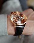 Cartier - Cartier Rose Gold Flying Tourbillon Watch Ref W1580046 - The Keystone Watches