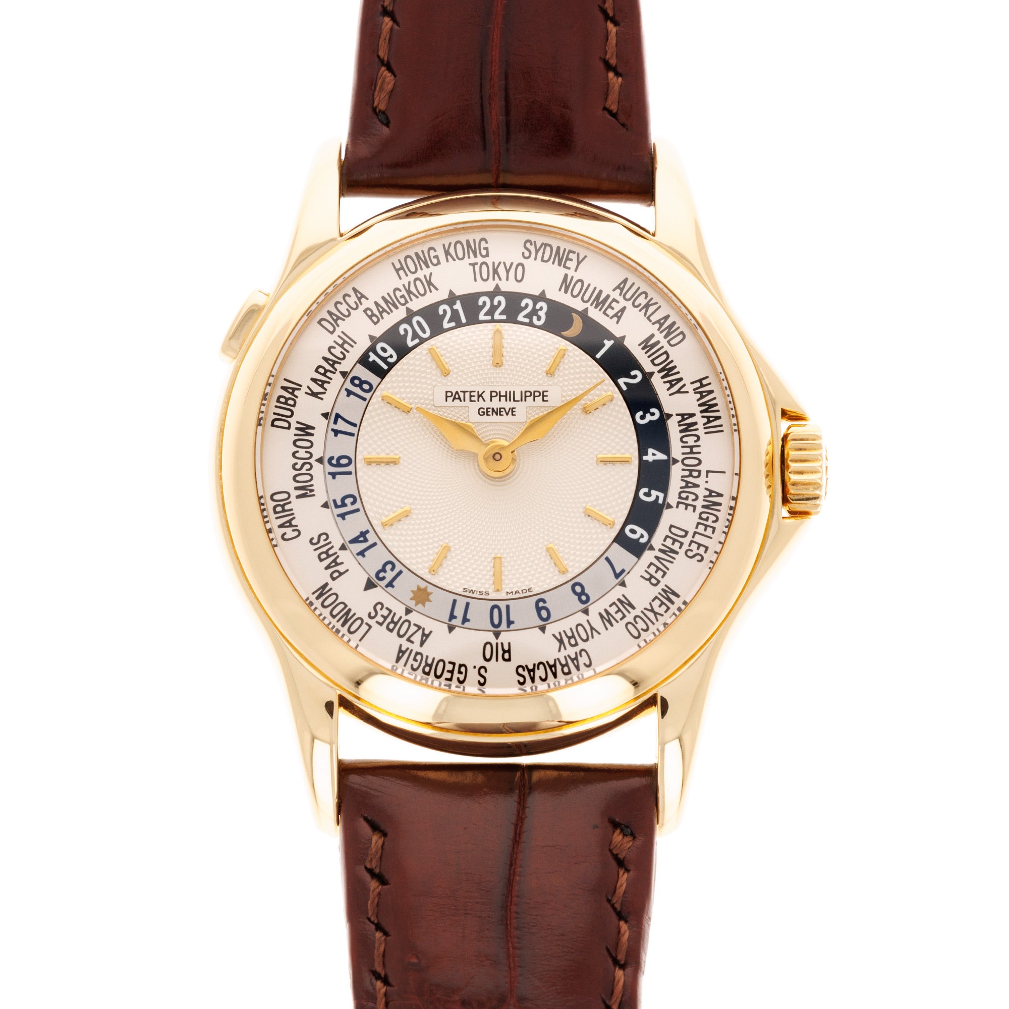 Patek Philippe - Patek Philippe Yellow Gold World Time Watch Ref. 5110 - The Keystone Watches