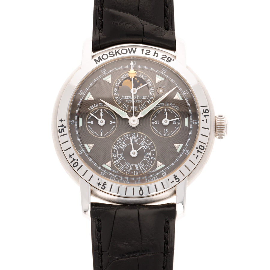 Audemars Piguet White Gold Moskow Perpetual Equation of Time Ref. 25934