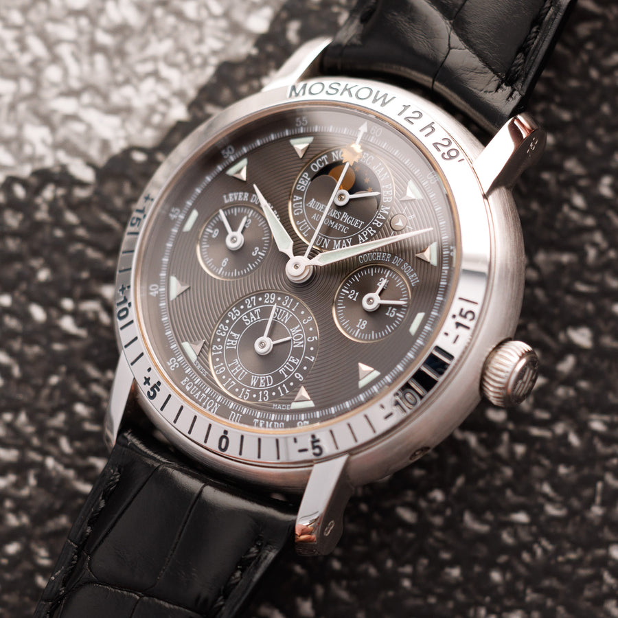 Audemars Piguet White Gold Moskow Perpetual Equation of Time Ref. 25934