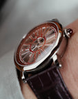 Cartier - Cartier Skeleton Rotonde de Cartier Skeleton Red Enamel Watch, One of 15 Ref. 4173 (NEW ARRIVAL) - The Keystone Watches