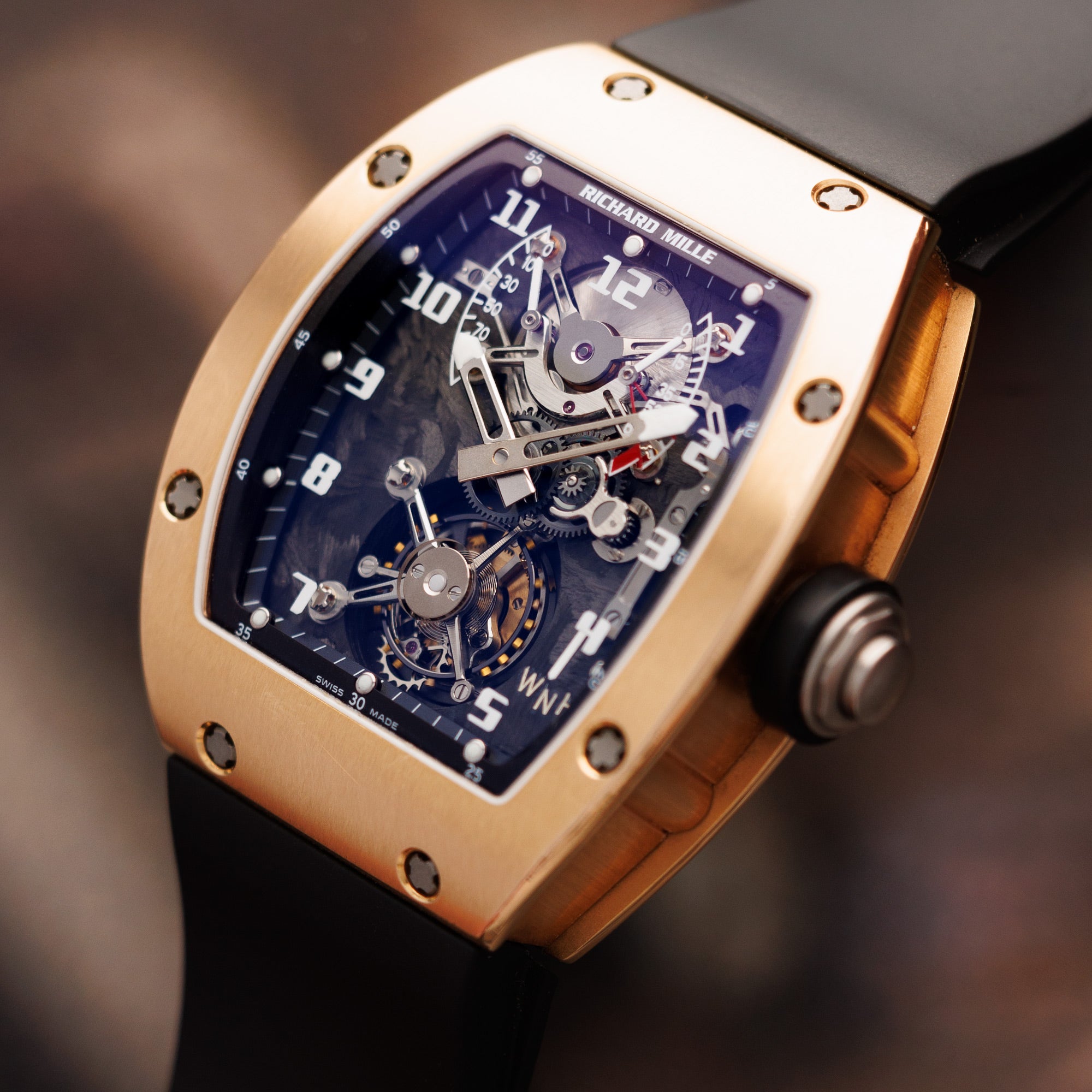 Richard Mille - Richard Mille Rose Gold Tourbillon RM002 - The Keystone Watches
