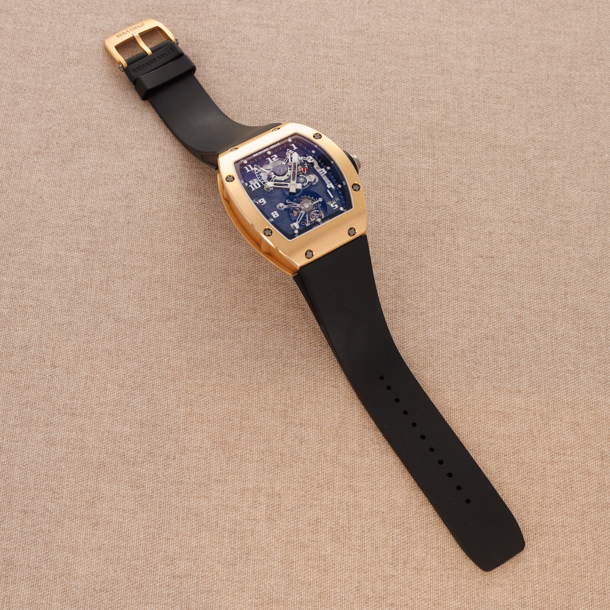 Richard Mille - Richard Mille Rose Gold Tourbillon RM002 - The Keystone Watches