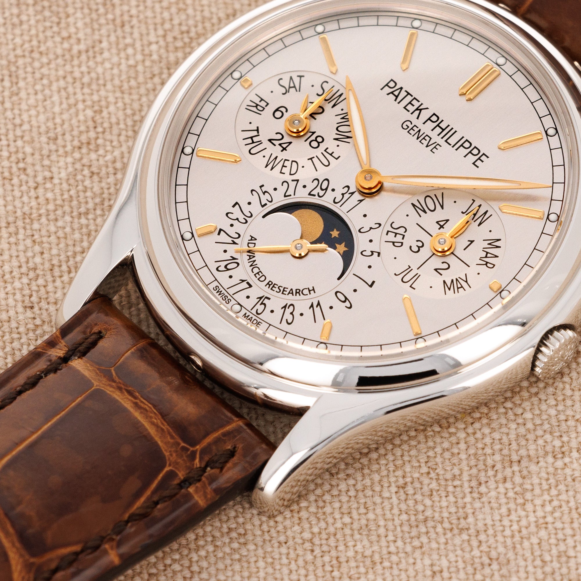 Patek Philippe - Patek Philippe Platinum Advanced Research Ref. 5550 - The Keystone Watches