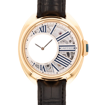 Cartier Rose Gold Cle de Cartier Mysterious Watch