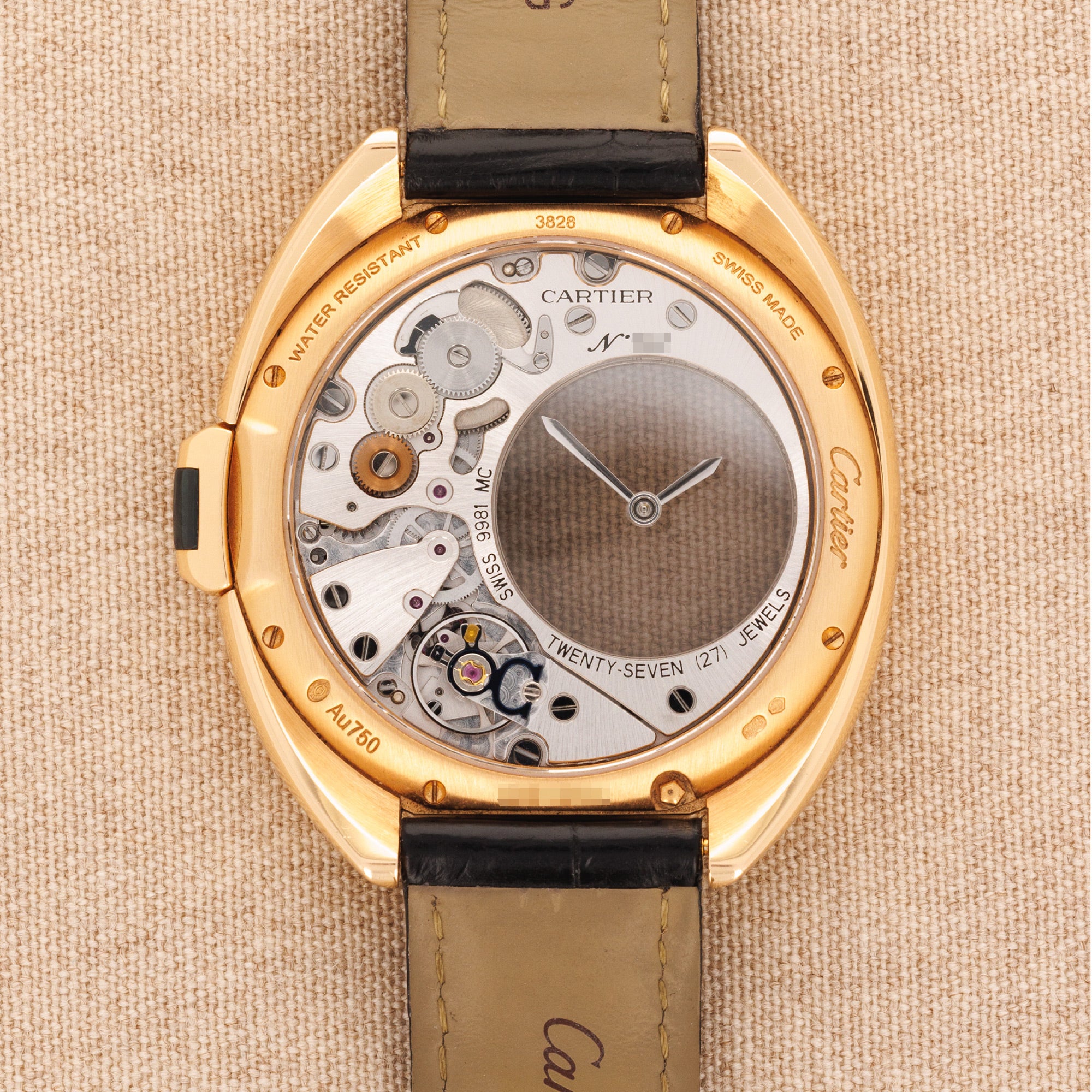 Cartier - Cartier Rose Gold Cle de Cartier Mysterious Watch - The Keystone Watches