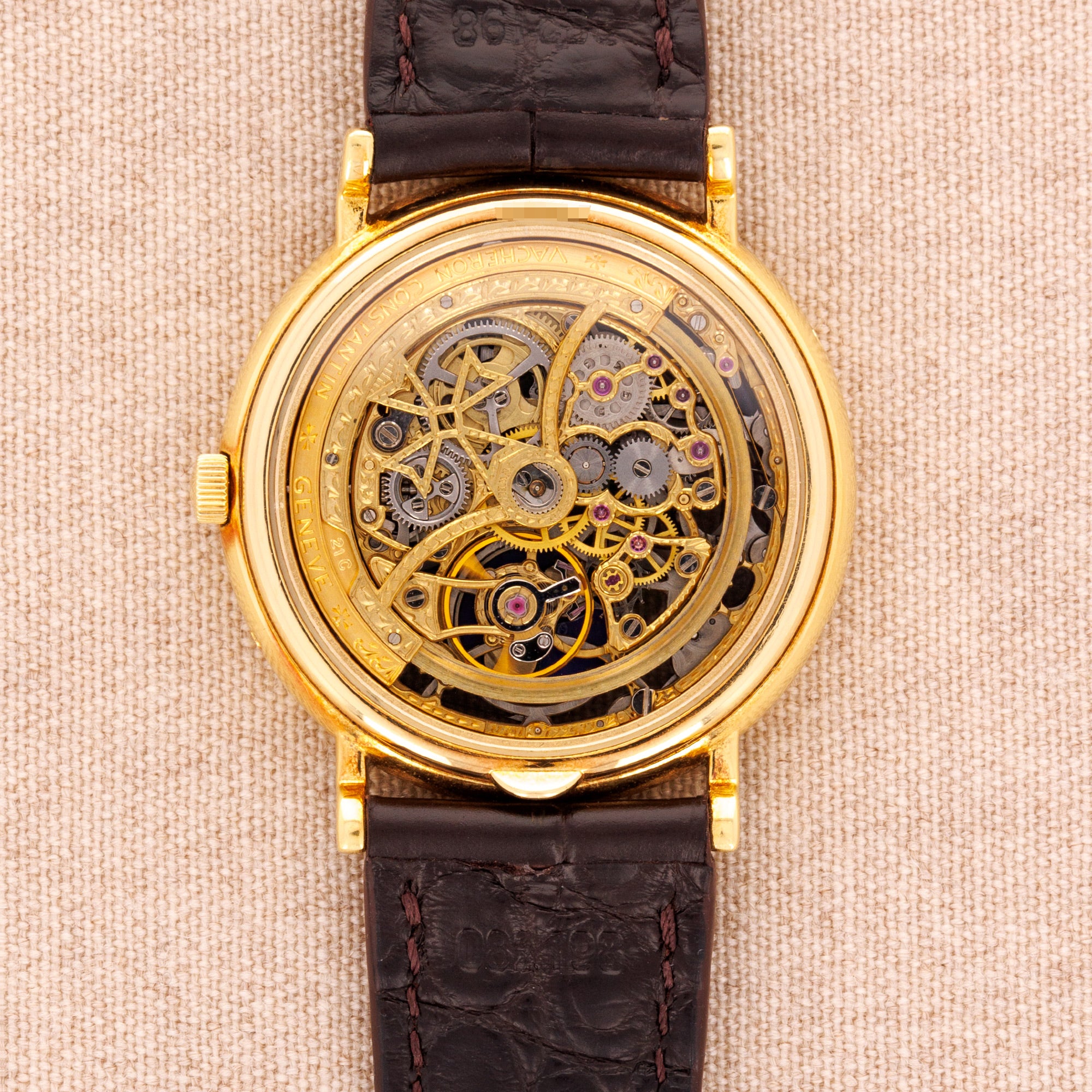Vacheron Constantin - Vacheron Constantin Yellow Gold Perpetual Skeleton Ref. 43032 - The Keystone Watches