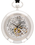 Audemars Piguet - Audemars Piguet White Gold Skeleton Pocket Watch - The Keystone Watches