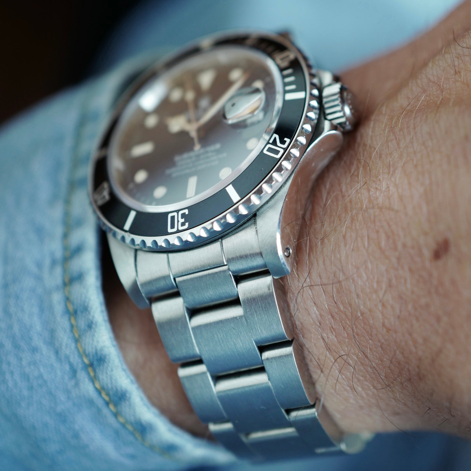 Rolex - Rolex Steel Submariner Ref. 168000 with Spider Dial - The Keystone Watches