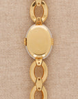 Rolex Yellow Gold Oval Diamond Watch
