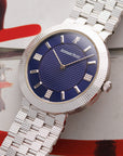 Audemars Piguet - Audemars Piguet White Gold Hobnail Watch with Blue Dial - The Keystone Watches