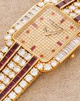 Patek Philippe Yellow Gold Diamond & Ruby Watch Ref. 3968