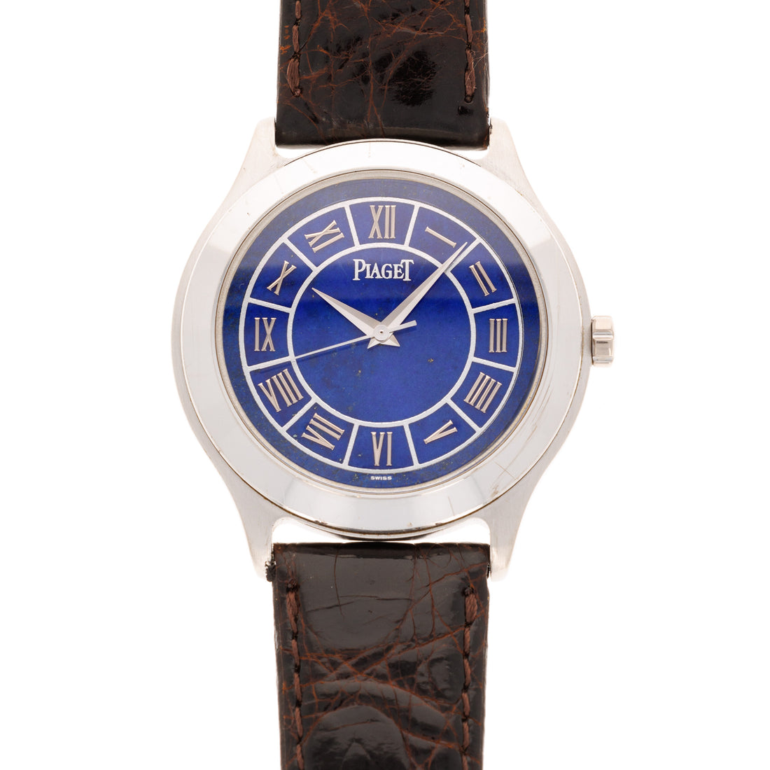 Piaget White Gold Lapis Lazuli Watch Ref. 26011