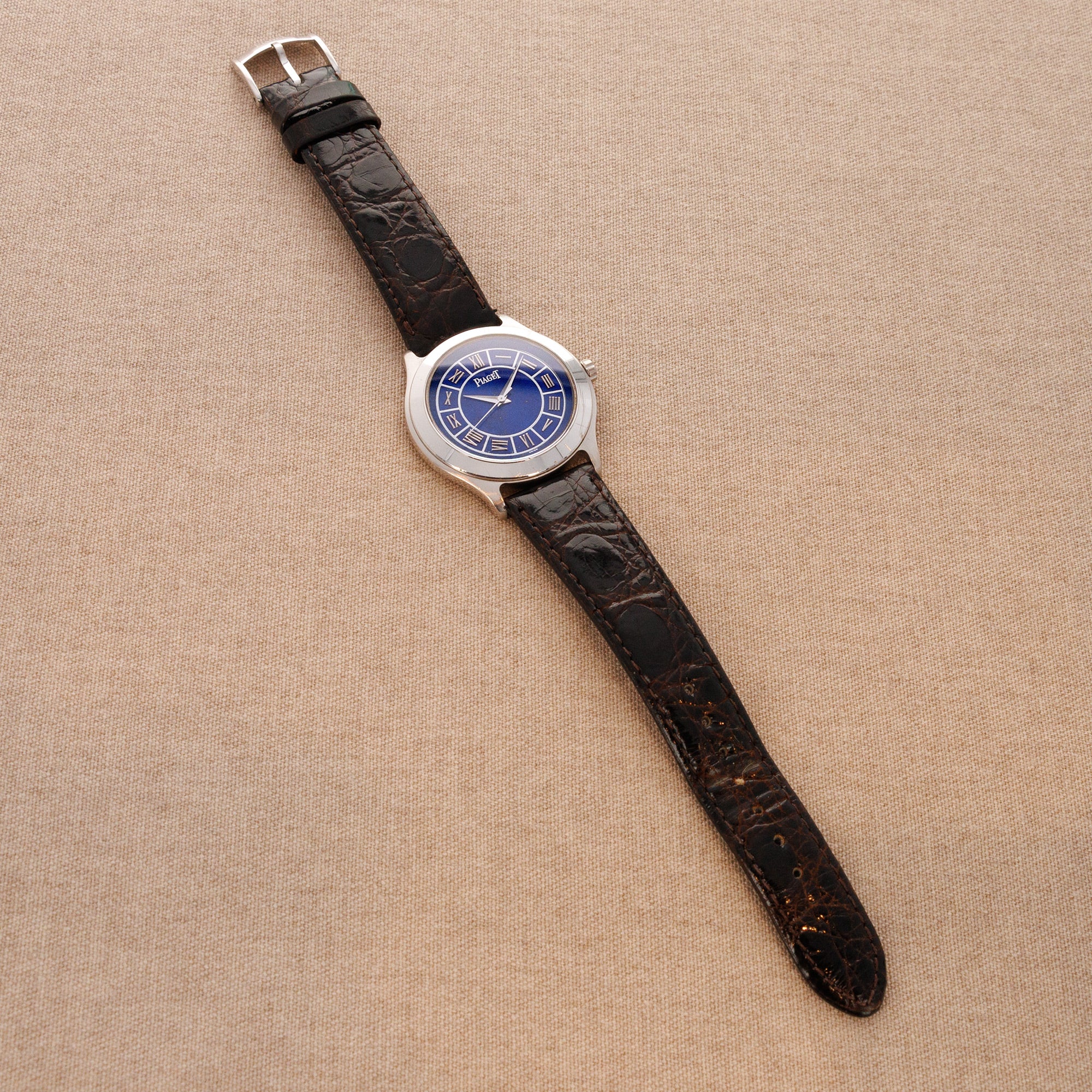 Piaget - Piaget White Gold Lapis Lazuli Watch Ref. 26011 - The Keystone Watches