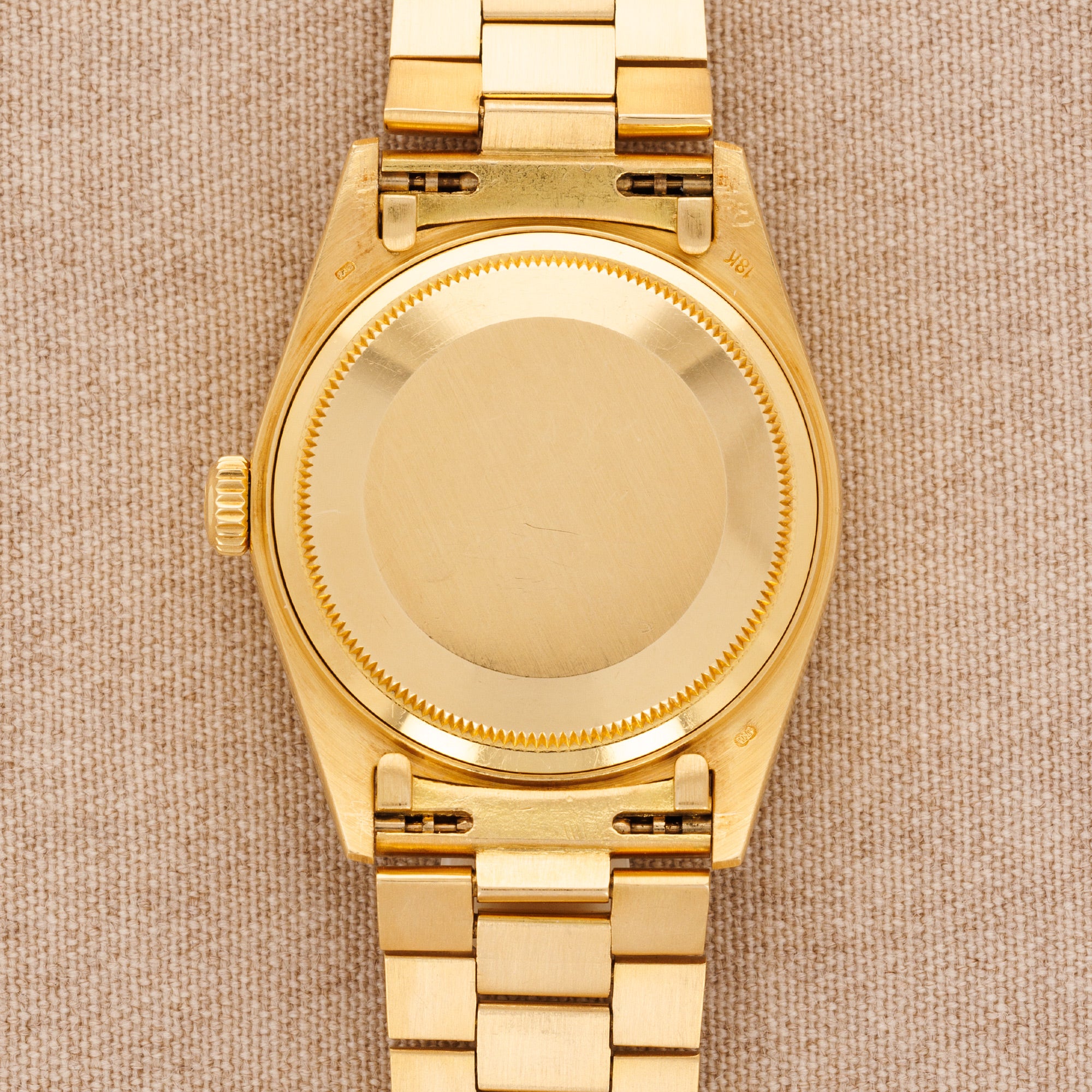 Rolex - Rolex Yellow Gold Day-Date Ref. 18038 with Missoni Ruby Dial - The Keystone Watches