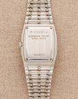 Audemars Piguet - Audemars Piguet White Gold Bamboo with Sapphire Markers - The Keystone Watches