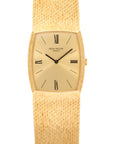 Patek Philippe Yellow Gold Mechanical Bracelet Watch Ref. 3528