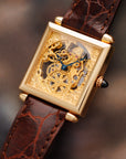 Cartier - Cartier Yellow Gold Tank Obus Skeleton Watch Ref. 2380, Edition of 100 Pieces - The Keystone Watches