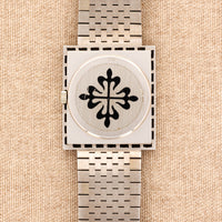 Patek Philippe White Gold Baguette Diamond Watch Ref. 3540