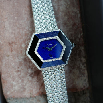 Piaget Lapis, Onyx and Sodalite Hexagon Watch (NEW ARRIVAL)