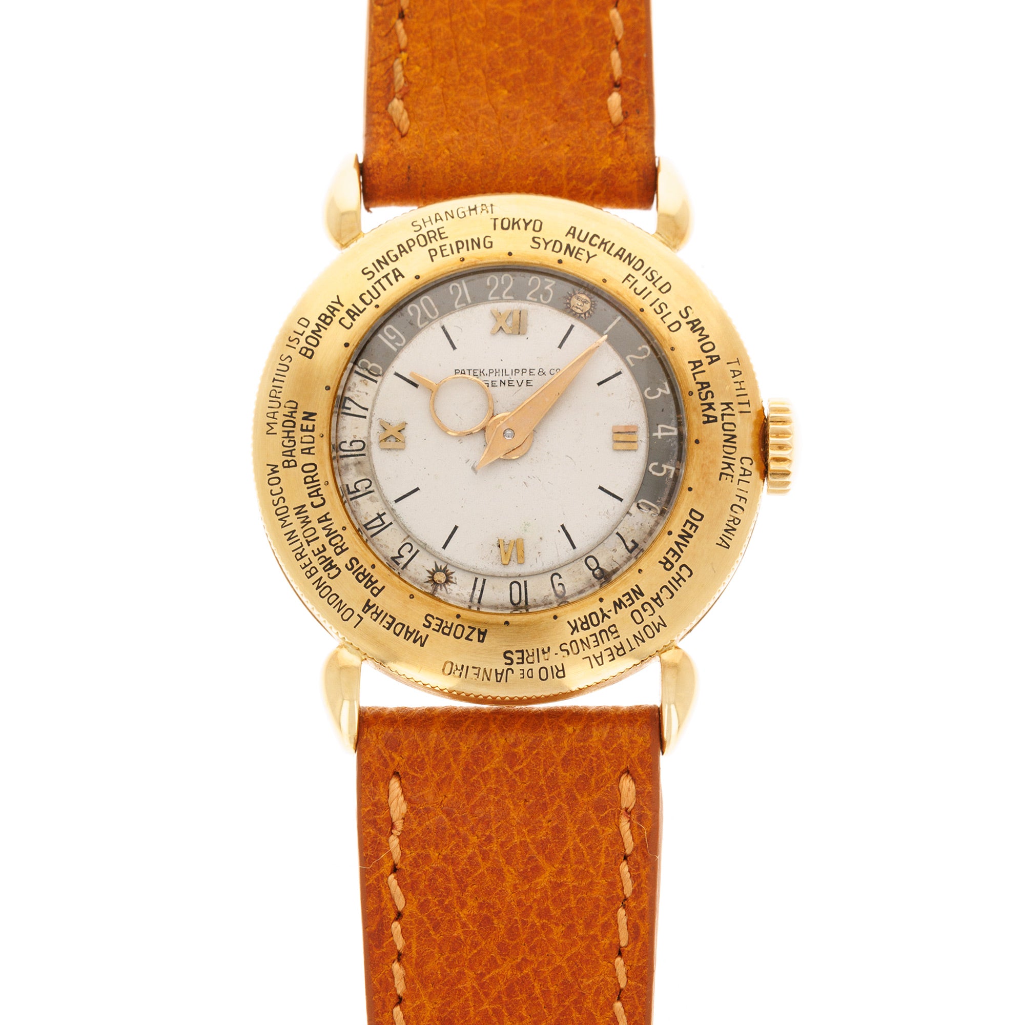 Patek Philippe - Patek Philippe Yellow Gold World Time Watch Ref. 1415 - The Keystone Watches