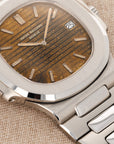 Patek Philippe - Patek Philippe Steel Nautilus Watch Ref. 3700 with Tropical Brown Dial - The Keystone Watches