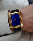 Piaget - Piaget Yellow Gold Lapis Beta 21 Watch Ref. 14101 - The Keystone Watches