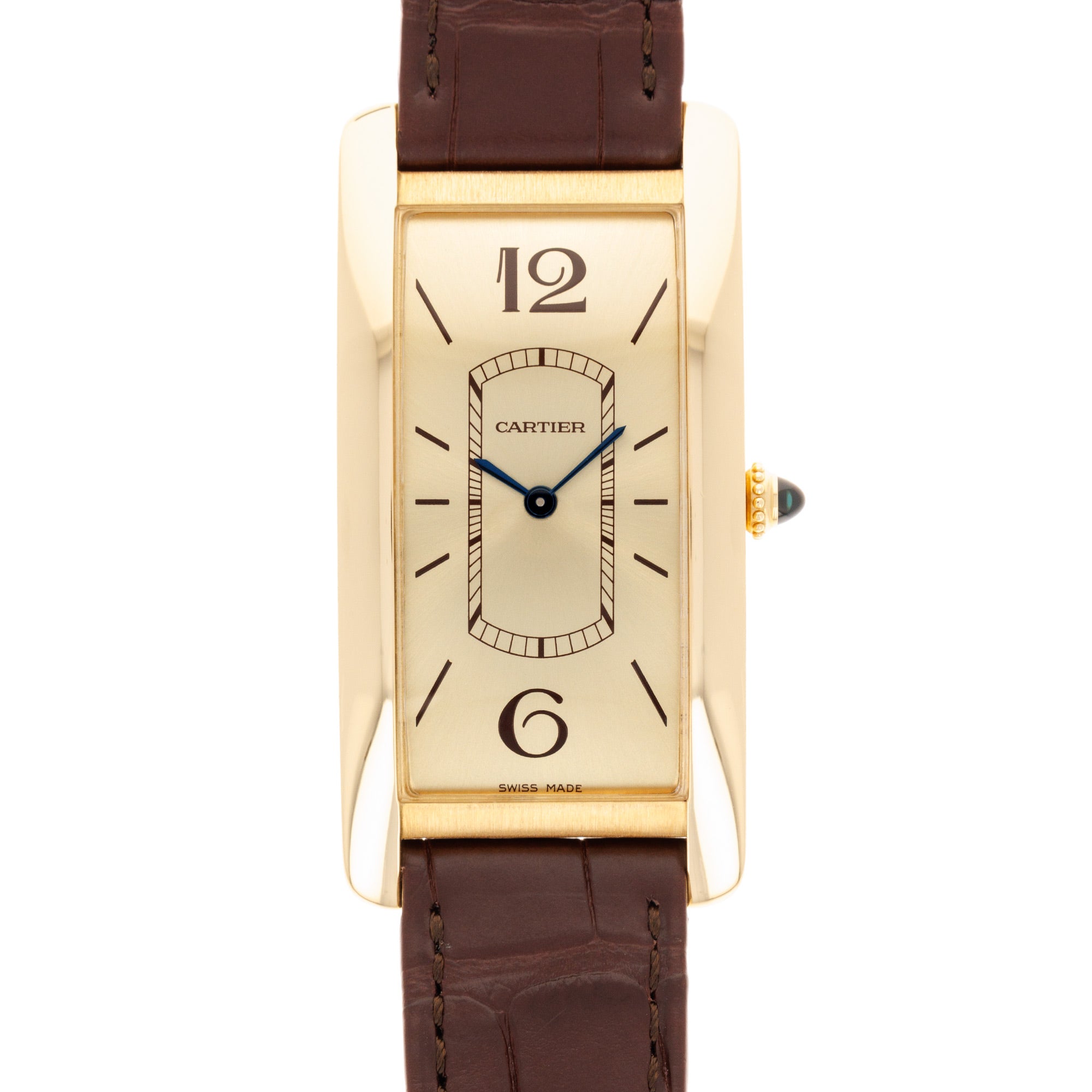 Cartier - Cartier Yellow Gold Tank Cintree Watch Ref. 4123 - The Keystone Watches