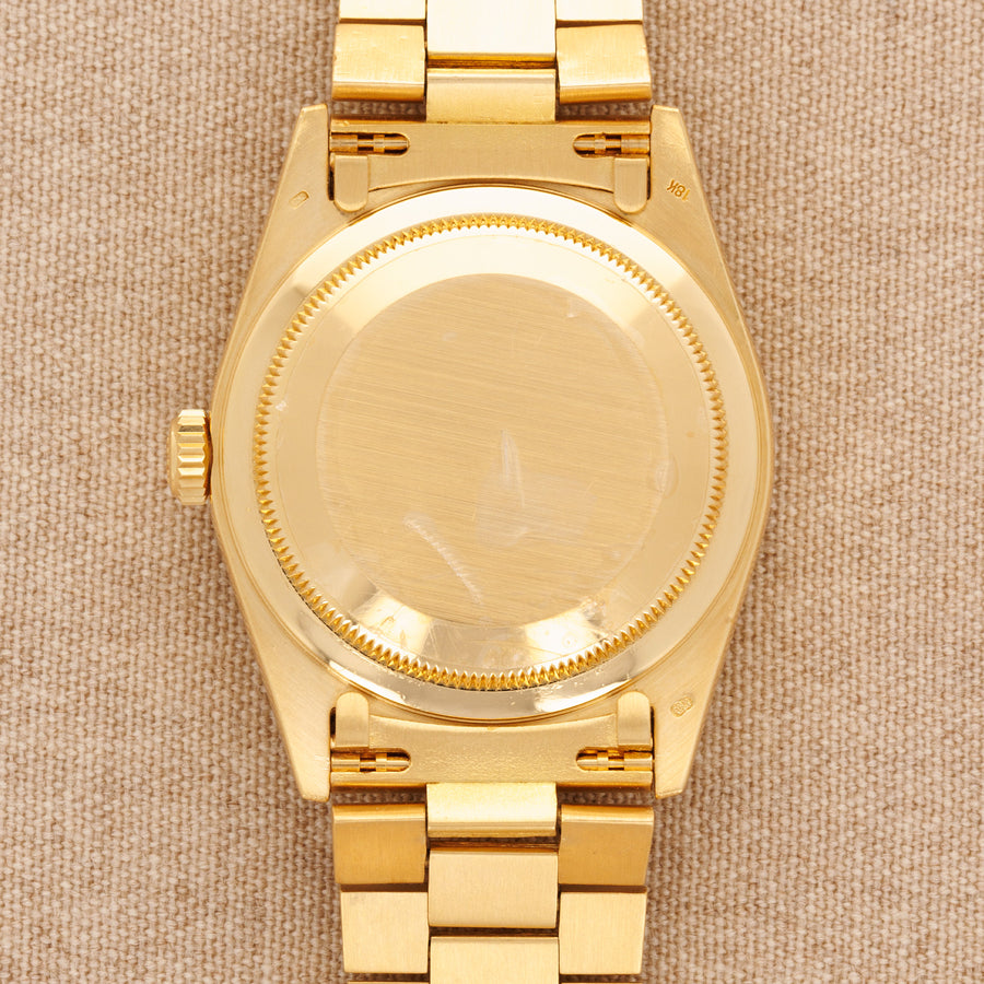 Rolex Yellow Gold Day Date ref 18308 with Ferrite Dial