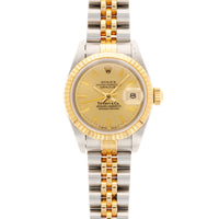 Rolex Two-Tone Datejust ref 69173 with Tiffany Dial