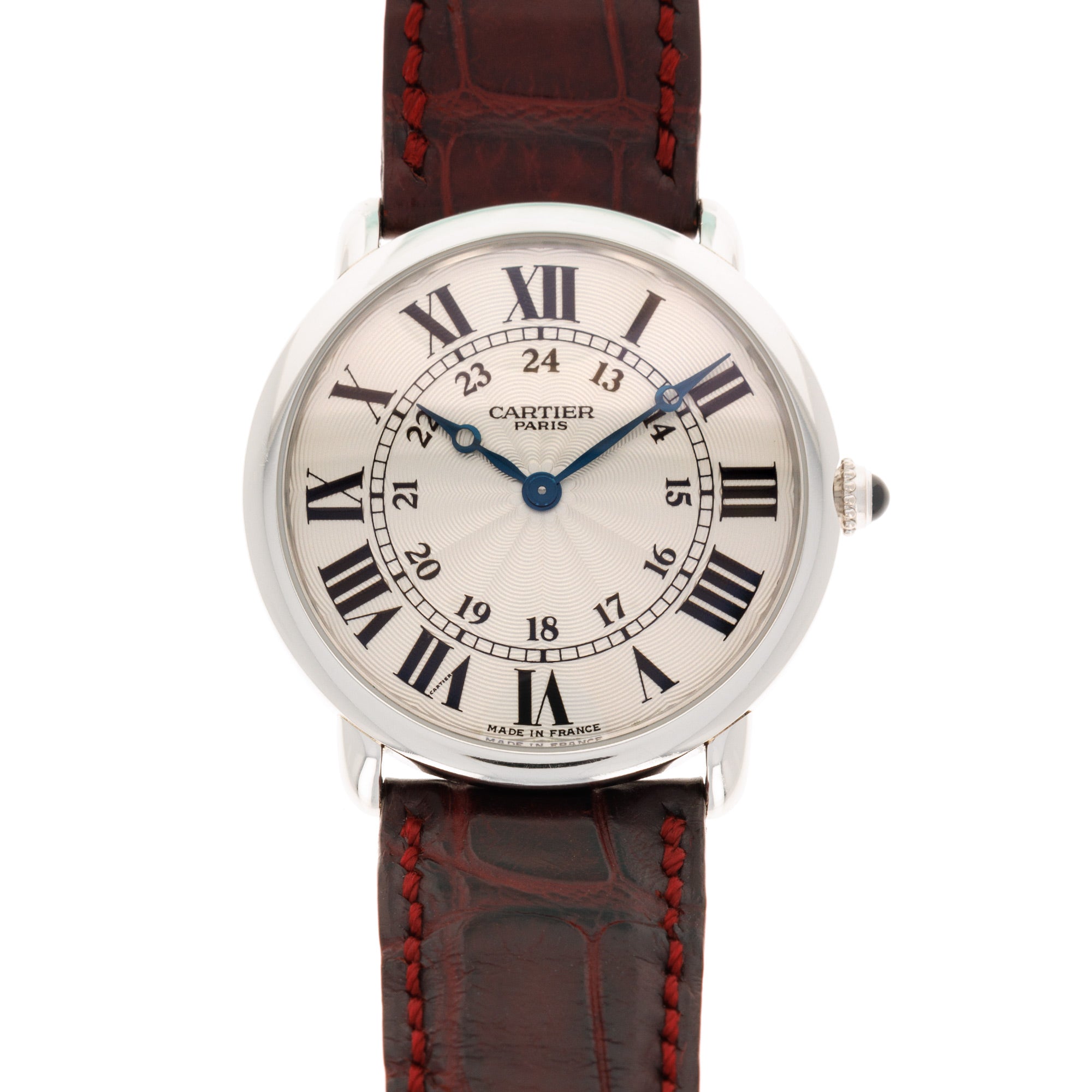Cartier - Cartier Platinum Ronde Louis Ref. W1528051 CPCP Collection - The Keystone Watches