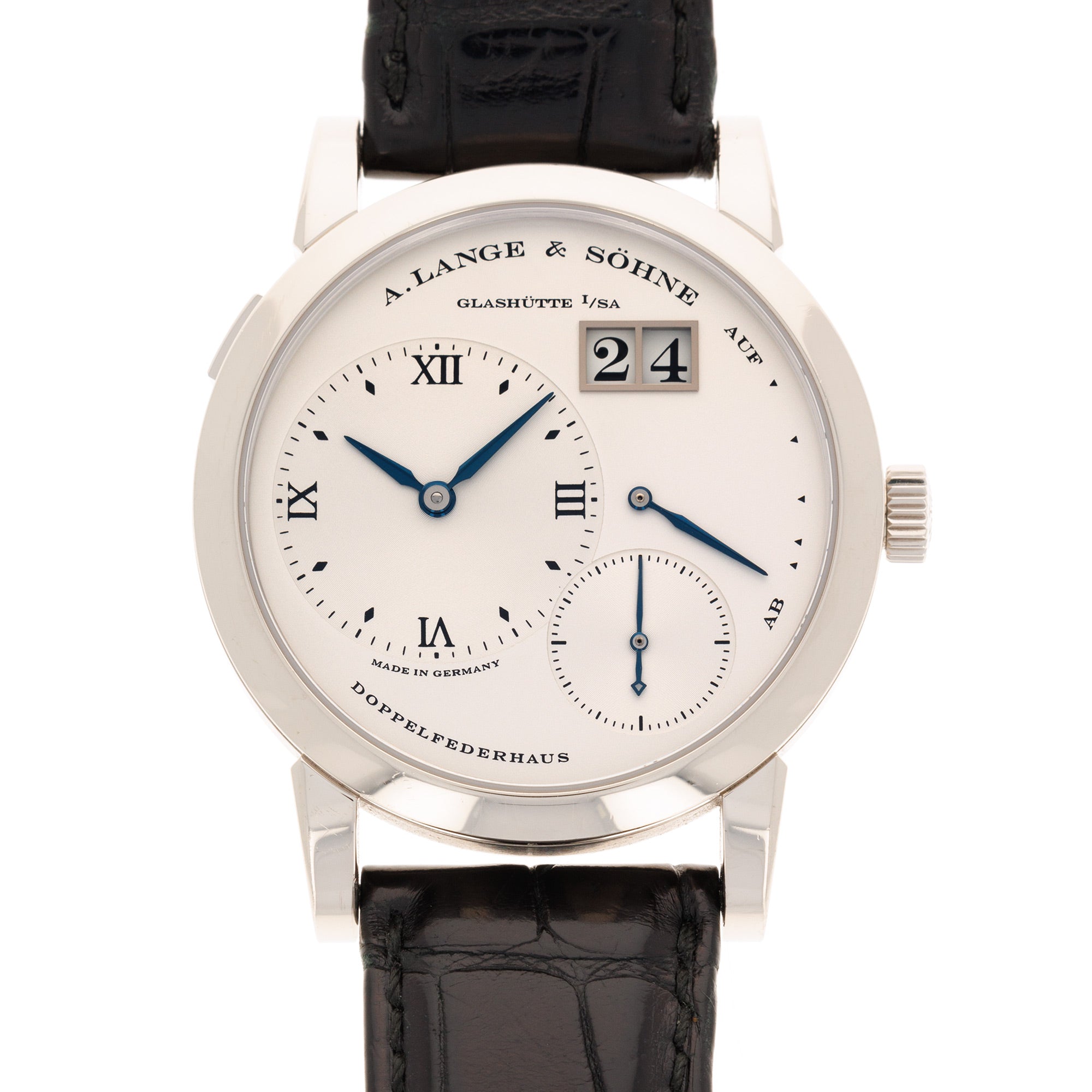 A. Lange & Sohne - A. Lange & Sohne White Gold Lange 1 101.027x - The Keystone Watches