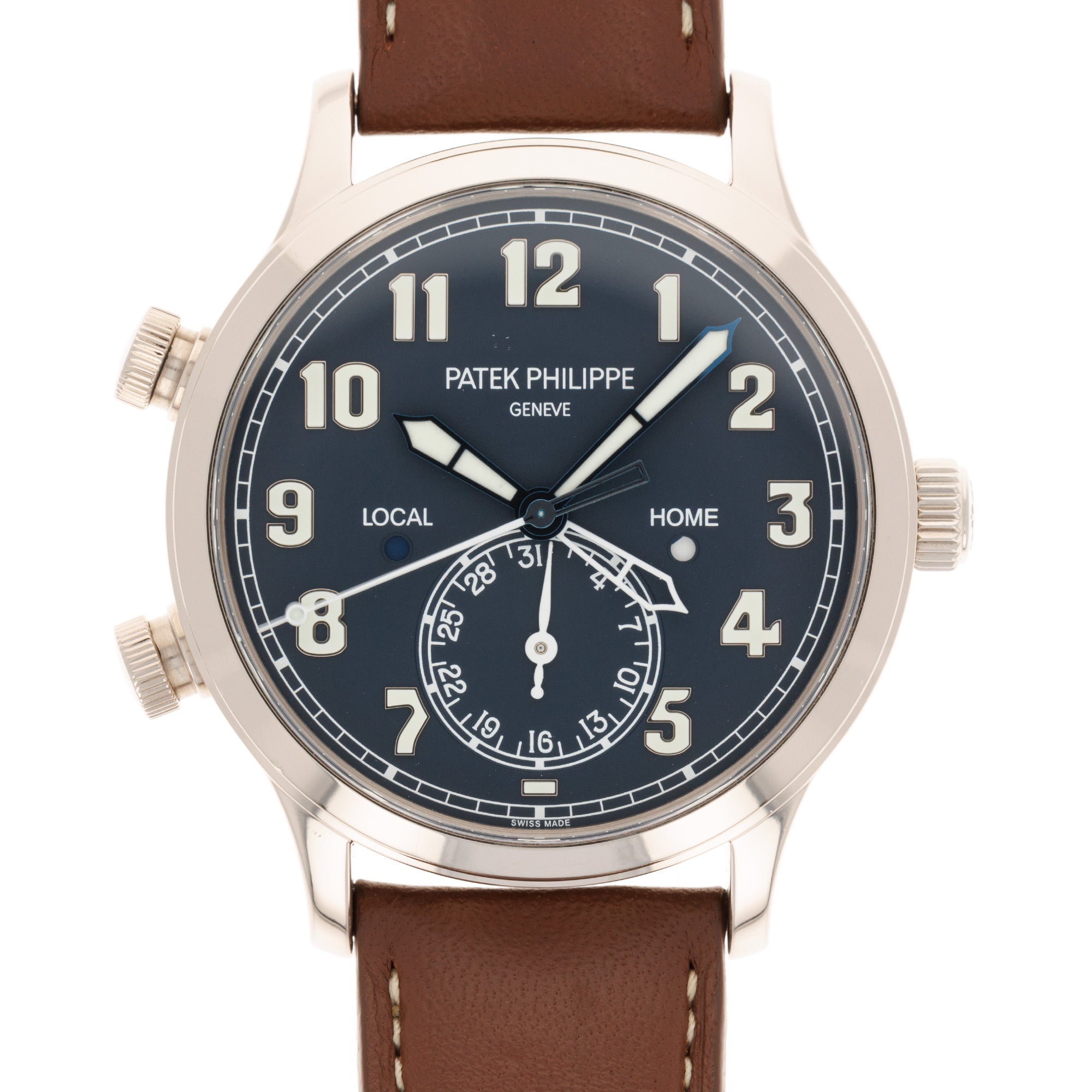 Patek Philippe - Patek Philippe White Gold Travel Time Ref. 5524G - The Keystone Watches